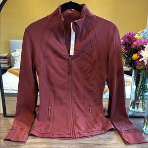 lululemon Burgundy Define Jacket